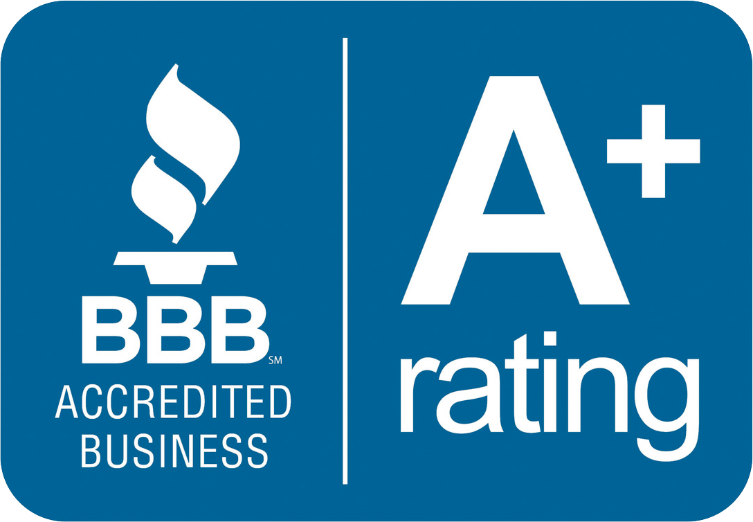 Better Business Bureau rating badge